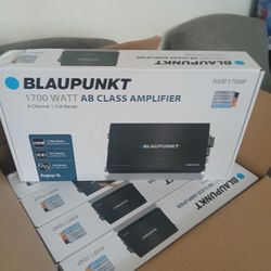 Blaupunkt 1700 Watts 4 Ch Amplifier Brand New In The Box 