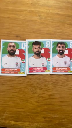 Iran panini sticker team