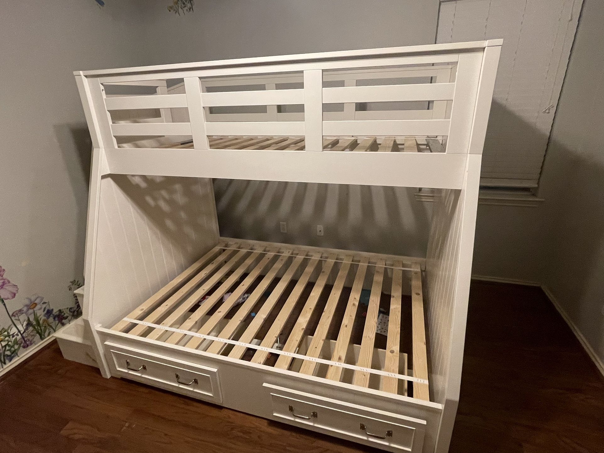 Pottery Barn Belden Twin-over-Full Stair Loft Bed