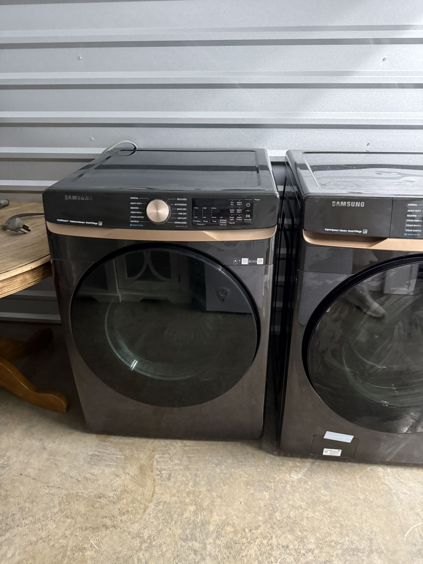 Samsung Front Load Washer & Dryer