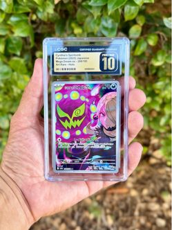 Pokemon Cynthia’s Spiritomb Art Rare 208/193 - Mega Dream EX CGC Prestine 10