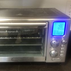 Emeril Lagasse 360 Power Air fryer Toaster Oven Stainless Steel 
