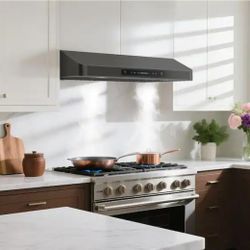 INATECK 42 in. 900 CFM Ducted Under Cabinet Range Hood 