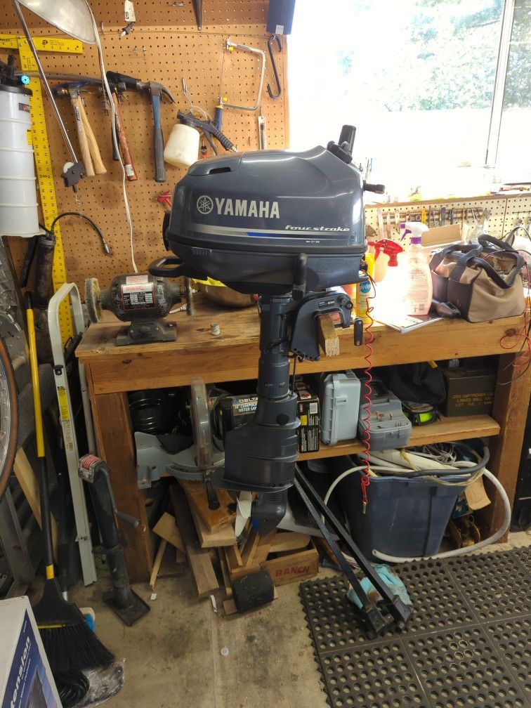 Yamaha 6hp Long Shaft 4 Stroke. 