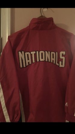 Washington nationals light weight jacket