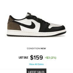 Looking For Jordan 1 Low mocha Size 8.5-9