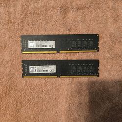 2x8gb DDR4 Ram