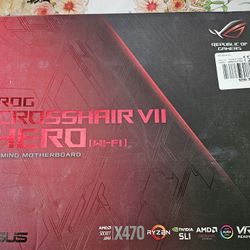 ASUS CROSSHAIR VII X470 MOTHERBOARD