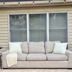 Beige 3-seat sofa in great condition