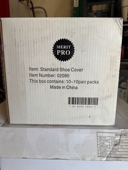Merit Pro Standard Shoe Covers – 100 Pairs