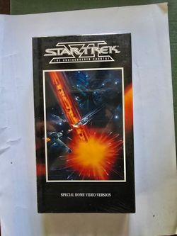 NEW / SEALED Star Trek VI: The Undiscovered Country (S-VHS 1992) Movie Video VHS