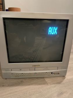 Sylvania CRT TV combo VHS/DVD