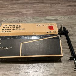 LG 24QP500-B 24-inch 75hz QHD Monitor
