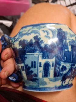 Tons of blue and white China