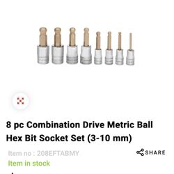 Hex Bit Socket Brand New