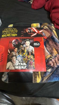 Star Wars throw blanket