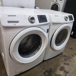 SAMSUNG SET STEAM WASHER AND ELECTRIC DRYER 👌 
