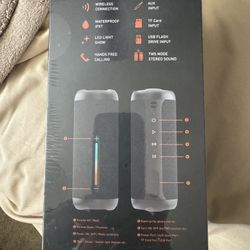 Wireless Waterproof Speaker LED Light Show