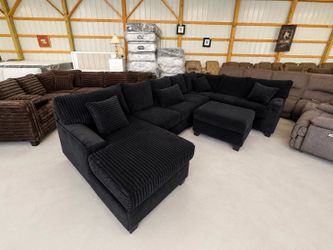 Corduroy Sectional Couch Set Fast Delivery Color Options Home Improvement, Home Decor, Home Garden