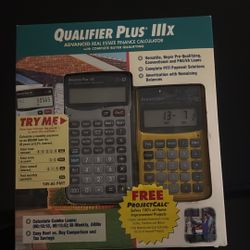 Qualifier Plus IIIx Real Estate Calculator 