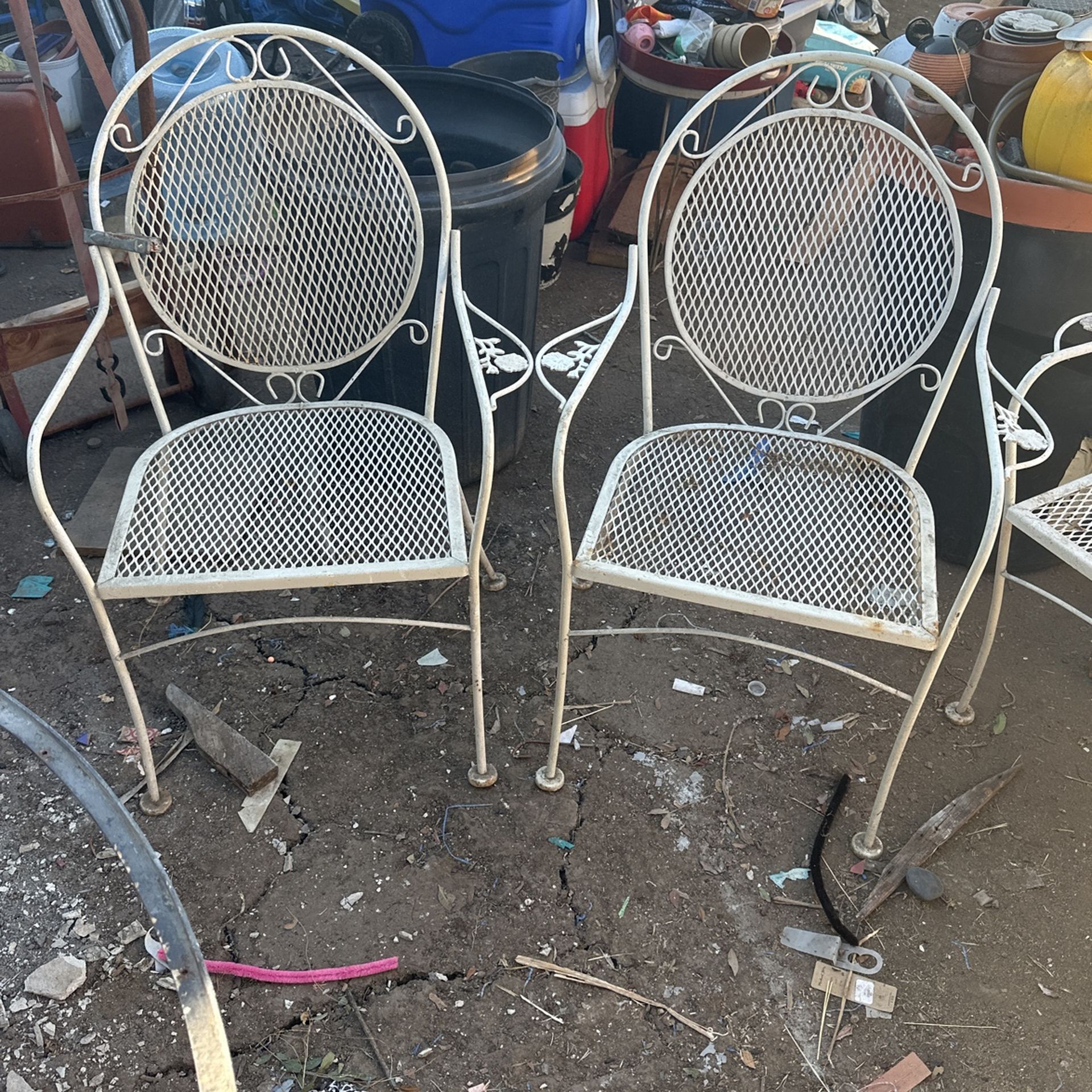 Iron chairs