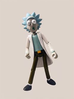 Rick And Morty Rick Sanchez 5” Figure Classic Snowball Funko Deluxe