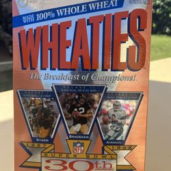 Wheaties collectible, cereal, box