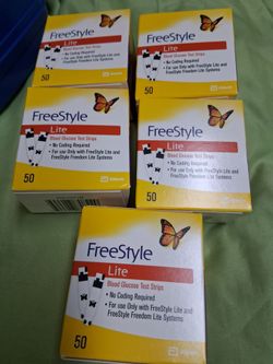 Freestyle lite test strips
