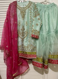 Formal Gharara Dress 