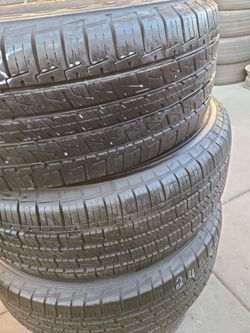 4.    245/60/18.    Goodyear  Asurance  90%
