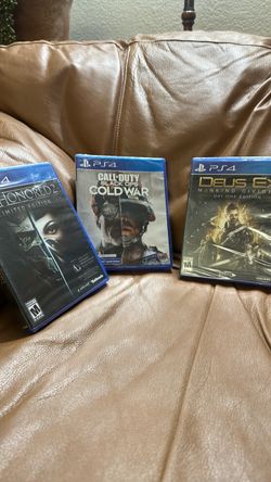 PlayStation PS4 games
