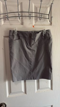 Grey pencil skirt size M