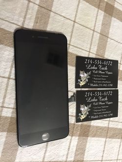 Iphone 6s plus lcd//screen replacement $60.00
