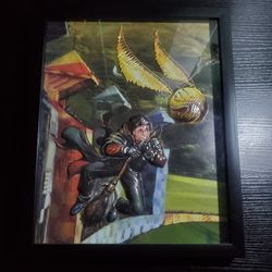 Pop Creations 3d Harry Potter Framed Box Wall Art