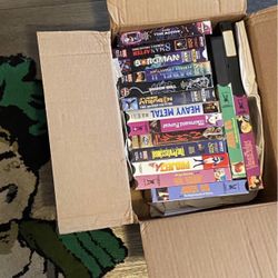 90s Anime VHS Box lot 