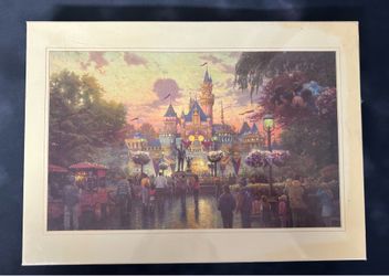 Disney Thomas Kinkade Memory Album - Rare