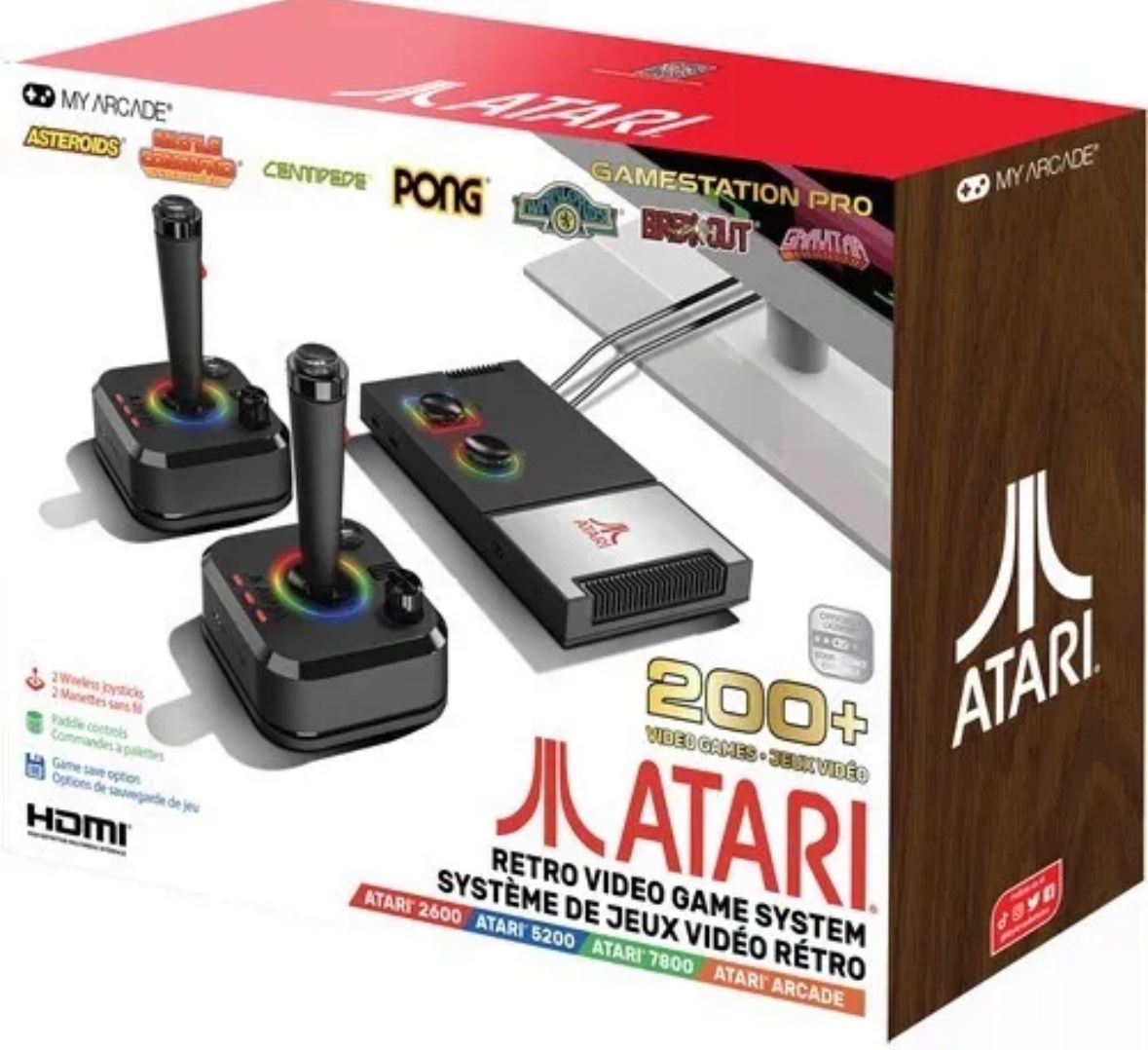 Atari Gamestation Pro My Arcade 200+ Games Brand New