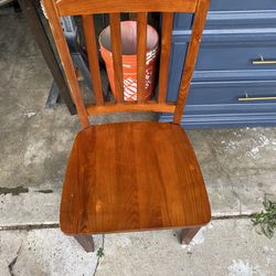 Wood chair