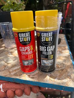 Great stuff big gap fillers