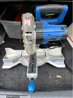 Kobalt Compact 7-1/4-in 10-Amp  Sliding Compound Miter Saw