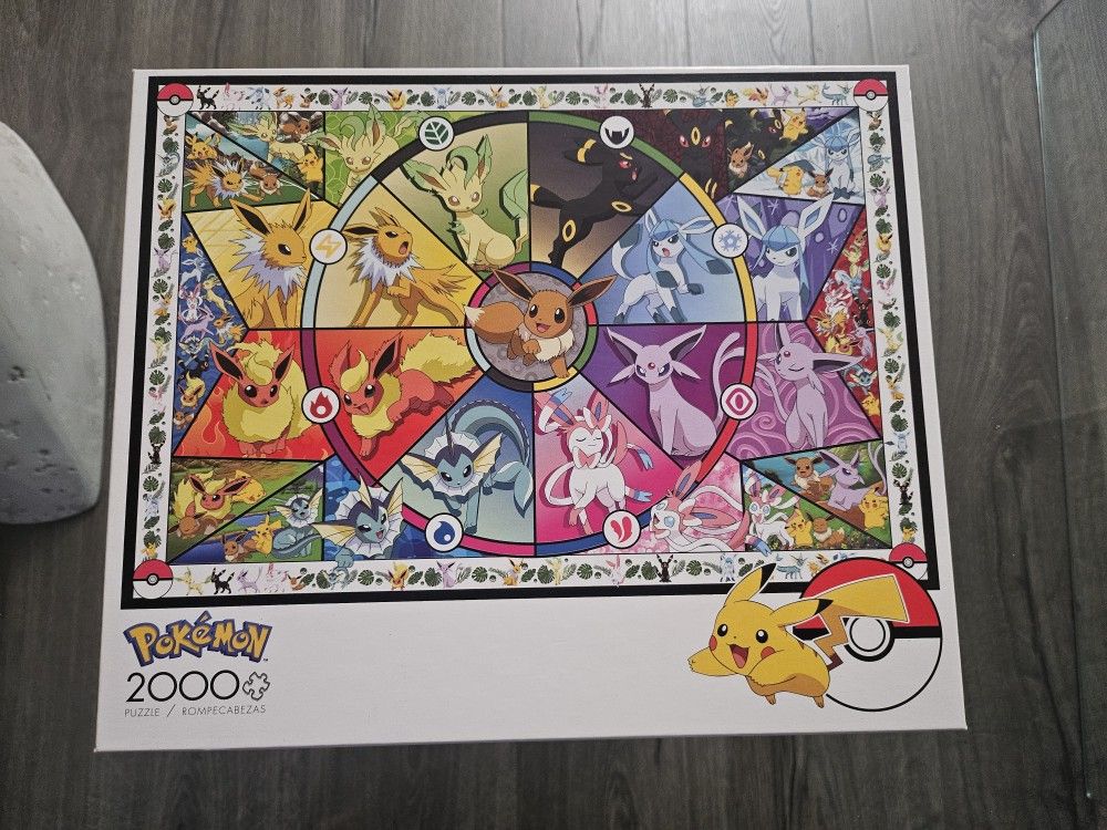 Pokemon Evee Puzzle 2000 Pieces