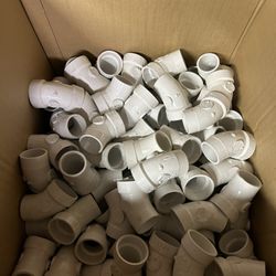 1-1/2” PVC Street 45 Degree Elbows