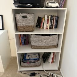 White Wooden Book Shelf