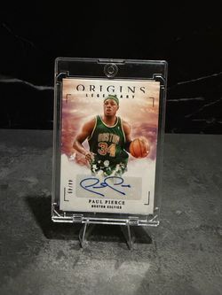 Paul Pierce Origins Legendary Auto /49 Celtics