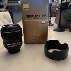 Nikon Nikkor AF-S 35 mm f/1.4 G Lens