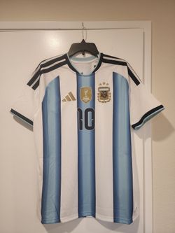 2022 ARGENTINA JERSEY 10 MESSI ADIDAS  LARGE
