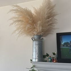 Pompous Grass In Vase
