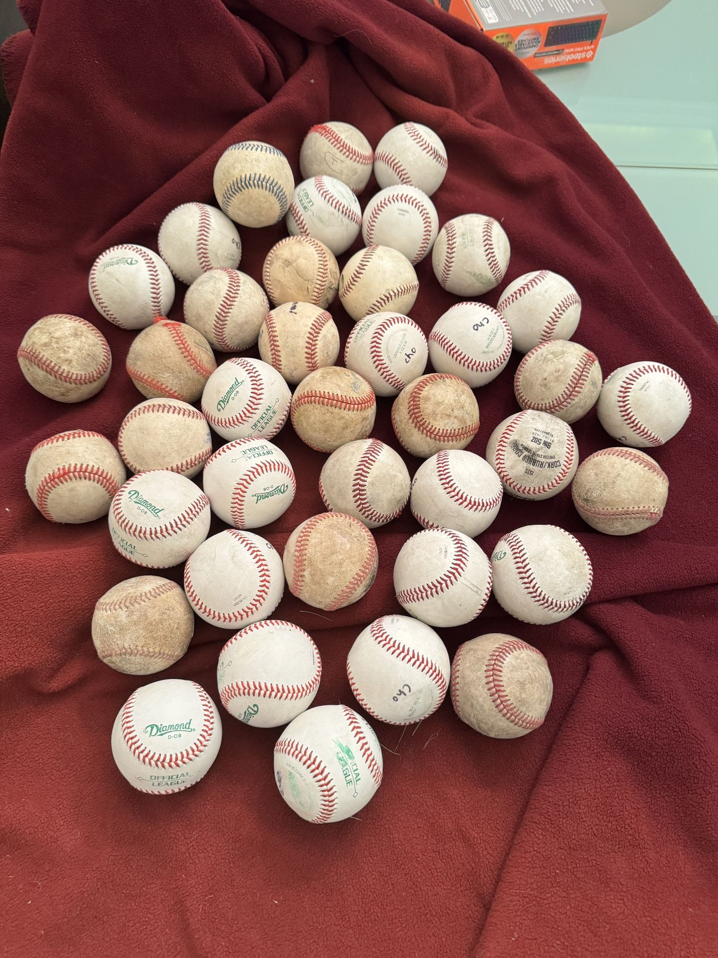 Bucket of Baseballs