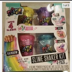 Canal Toys So Slime DIY Slime Shaker Kit, 4-Pack **BRAND NEW**