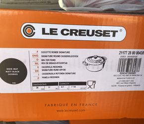 LE CREUSET/MAKE OFFER